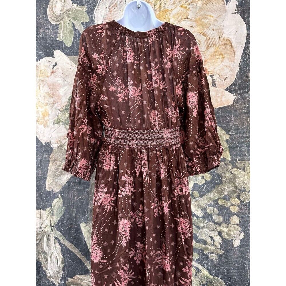 New Free People Golden Hour Maxi Dress size Medium - Picture 7 of 8
